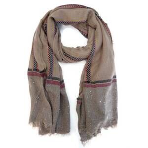 NEW TOUCH OF STYLE women's twinkle wrap in khaki